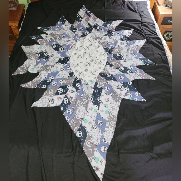 The nightmare before Christmas. Patchwork Quilt